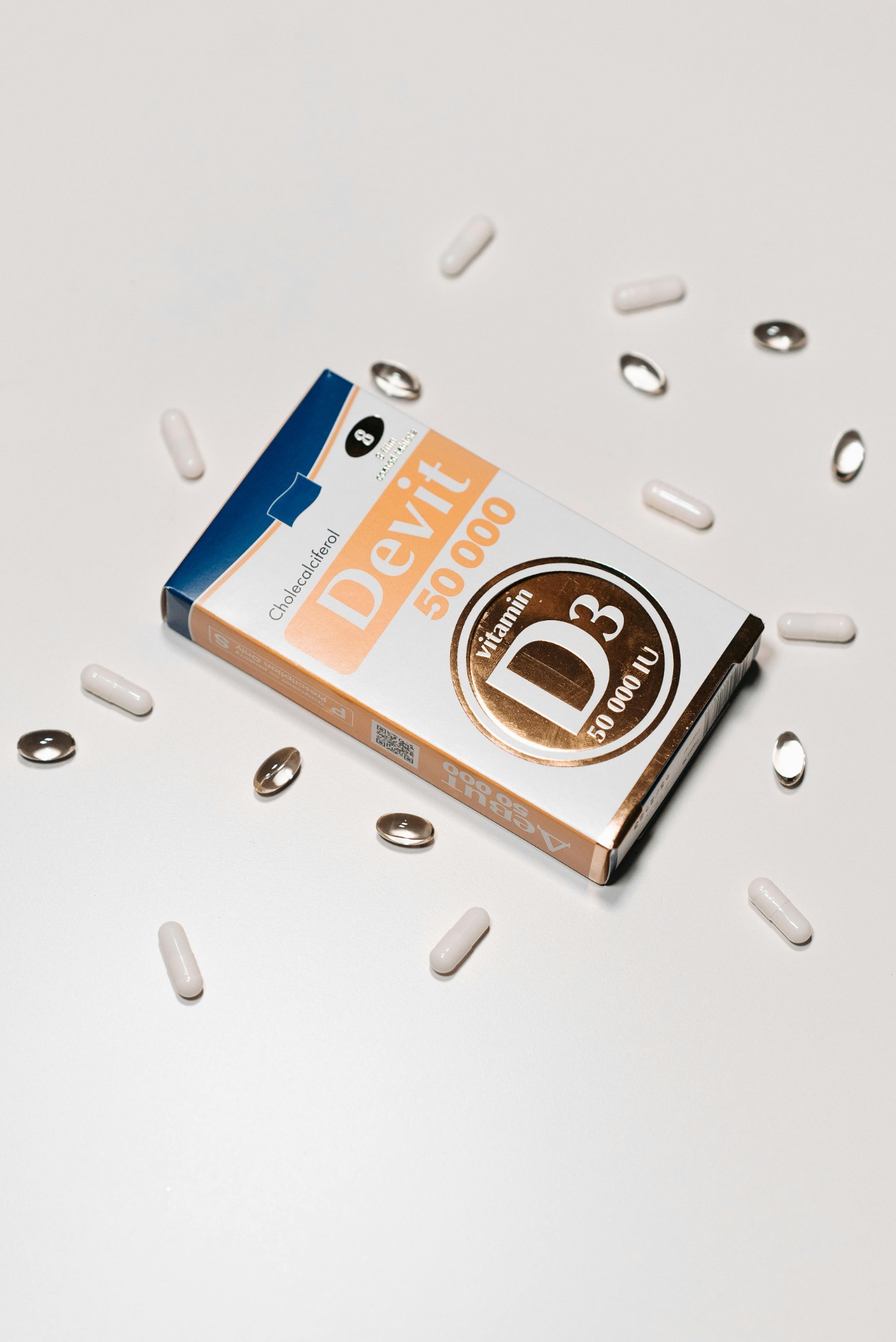 Vitamin D supplement box